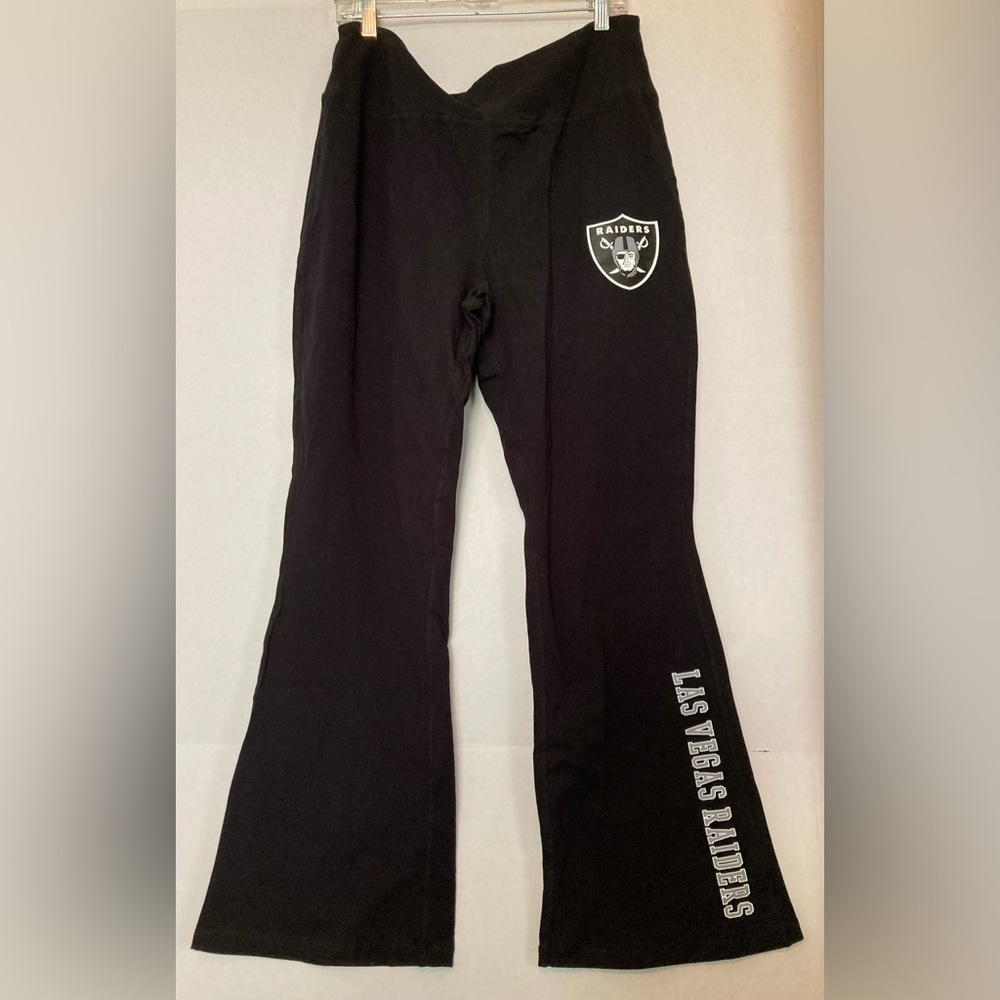 NFL Team Apparel 🟣 NWT Size 2X Las Vegas Raiders Flare Leg Pants
